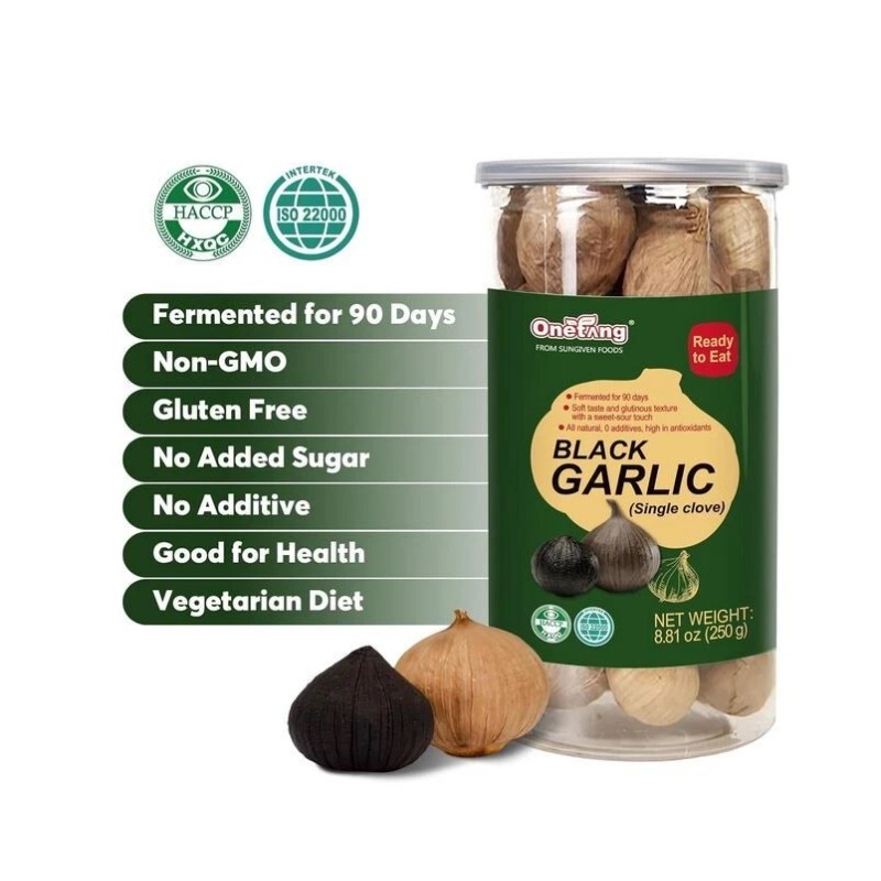 ONETANG Black Garlic 8.82 Oz (250g.), Whole Black Garlic Fermented