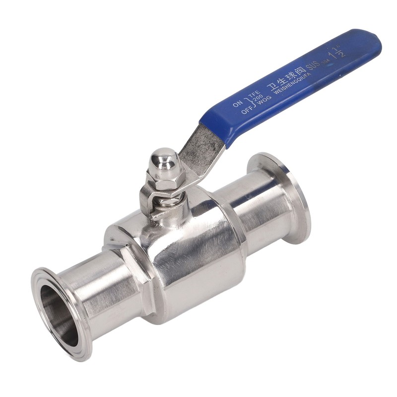 Sanitary Ball Valve Stainless Steel Quick Install Water Clamp Valve
