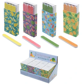 Fun Nail File Matchbox - Tropical Designs