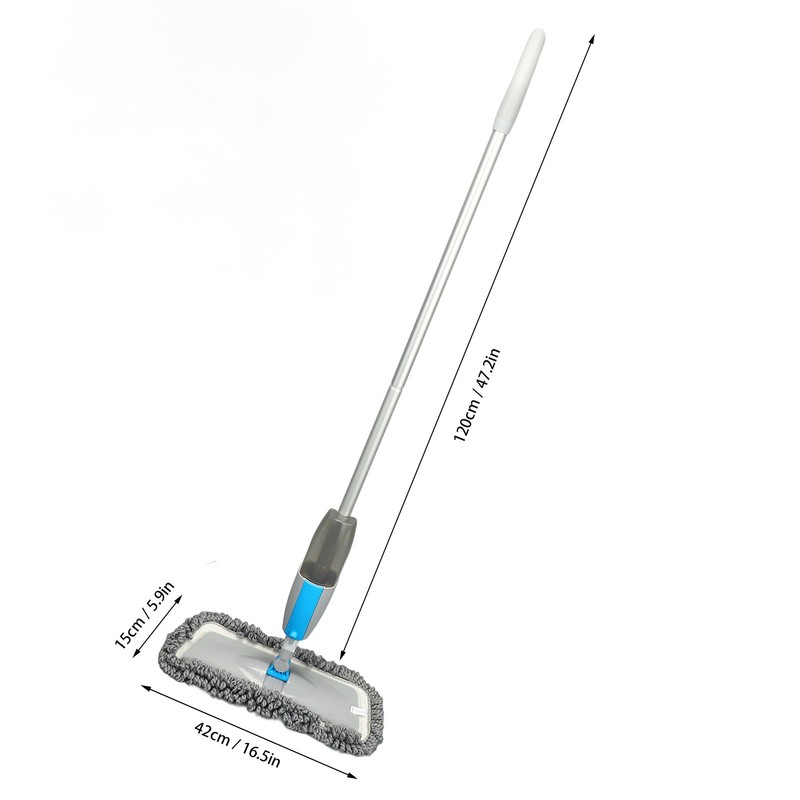 Spray Mop Versatile 300ml Refillable Bottle Dust Removal Floor Cleaning
