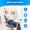 SAIREIDER Lumbar Support Pillow and Office Chair Cushion, Memory Foam