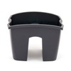7 ltr Graphite S size CROWN flower pot for railing,