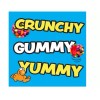 Rainbow Nerds Gummy Clusters Candy, Rainbow, Resealable 8 Ounce Bag