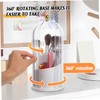 Mikinona Rotating Pen Holder Makeup Brush Storage Box Makeup Brush