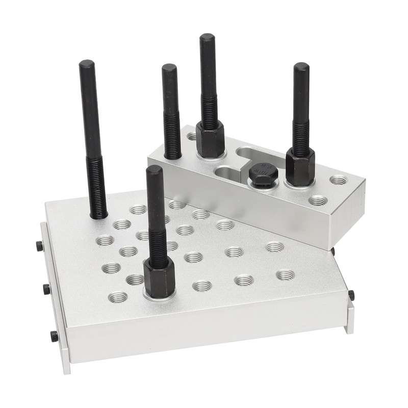 ReluxGo Universal Drill Press Support Block Plate Tool Set Kit,