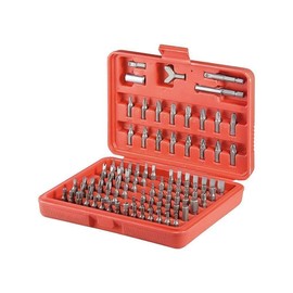 Goobay 77045 Universal Bit Set with Magnetic Bit Holder 6.35 mm / S2 Tool Steel / Socket Set Including Box / Magnetic Bits / Bitbox Tool Set