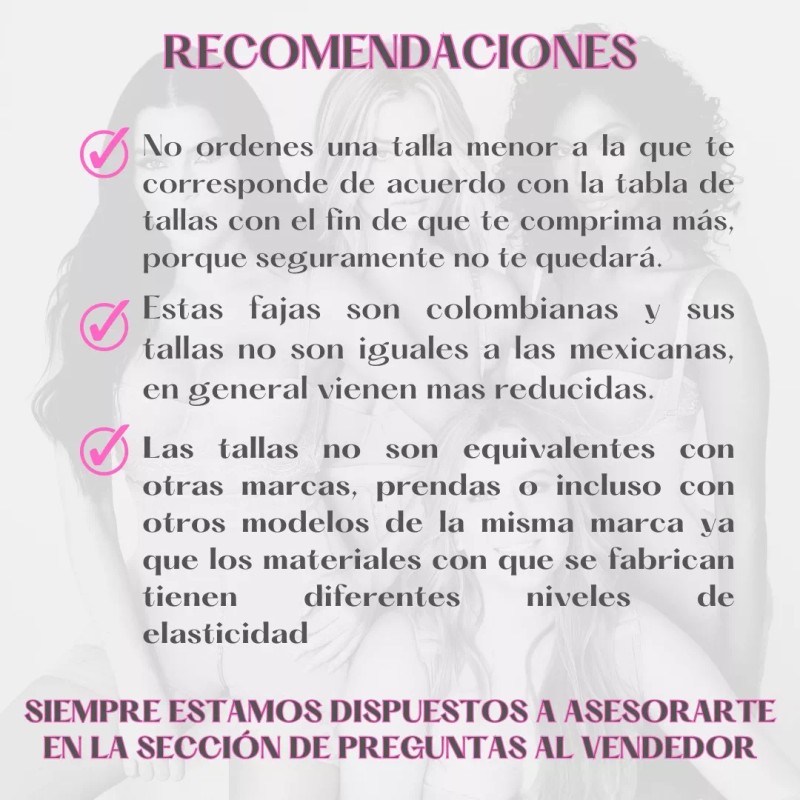 Ann Chery Faja Colombiana Ann Chery Marilyn 5173 Chaleco Cinturilla