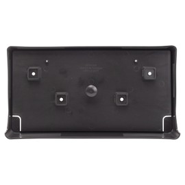 TRQ Front License Plate Bracket Black Compatible with 2017-2022 Jeep Grand Cherokee 2022 Grand Cherokee WK CH1068147