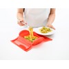 Lékué 1-2 Person Steam Microwave Cooking Case with Draining Tray