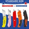 DIYSELF Utility Knife Blades - 200-Pack Sk5 Steel, Box Cutter