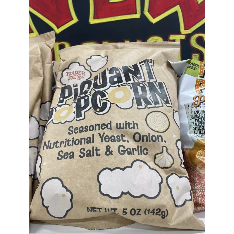 Trader Joe's 2 Packs Trader Joe's Piquant Popcorn 5 Oz