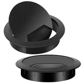 2PCS Desk Grommet 60mm – Desk Plug Hole Cover for Cable Management, Home or Office Use