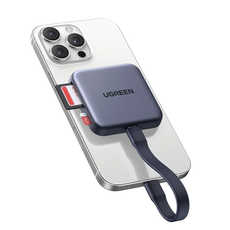 UGREEN - Lector magnético de tarjetas SD 4.0 UHS II