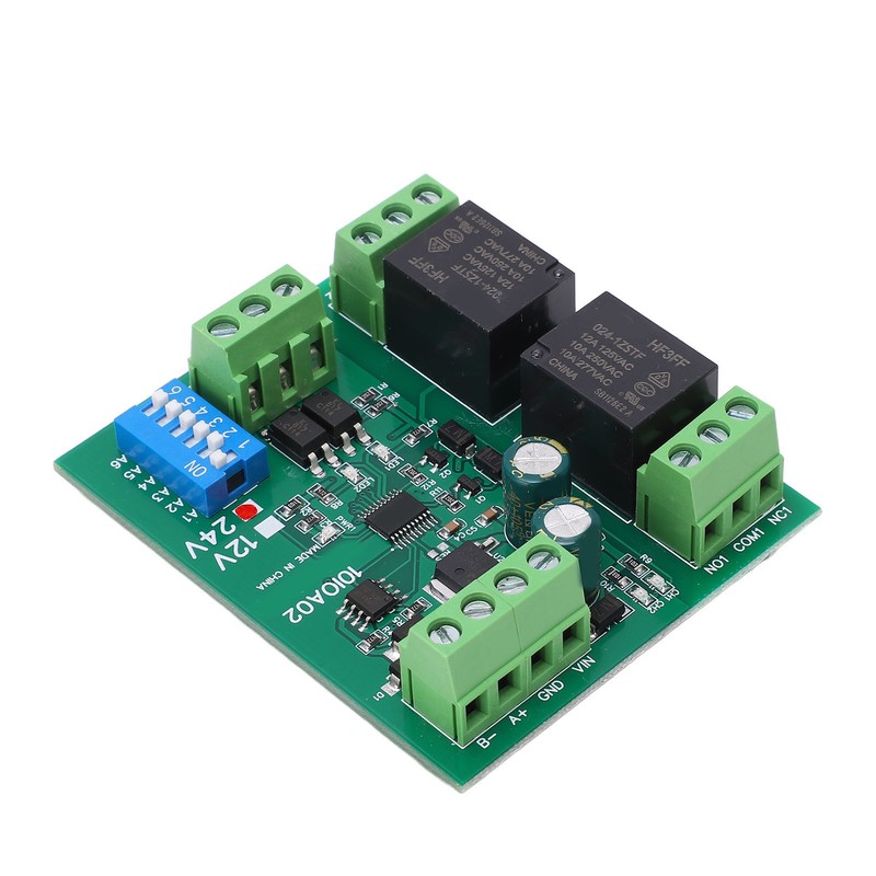 Relay Module 2 Channel RS485 Control Board Switch Controller DC