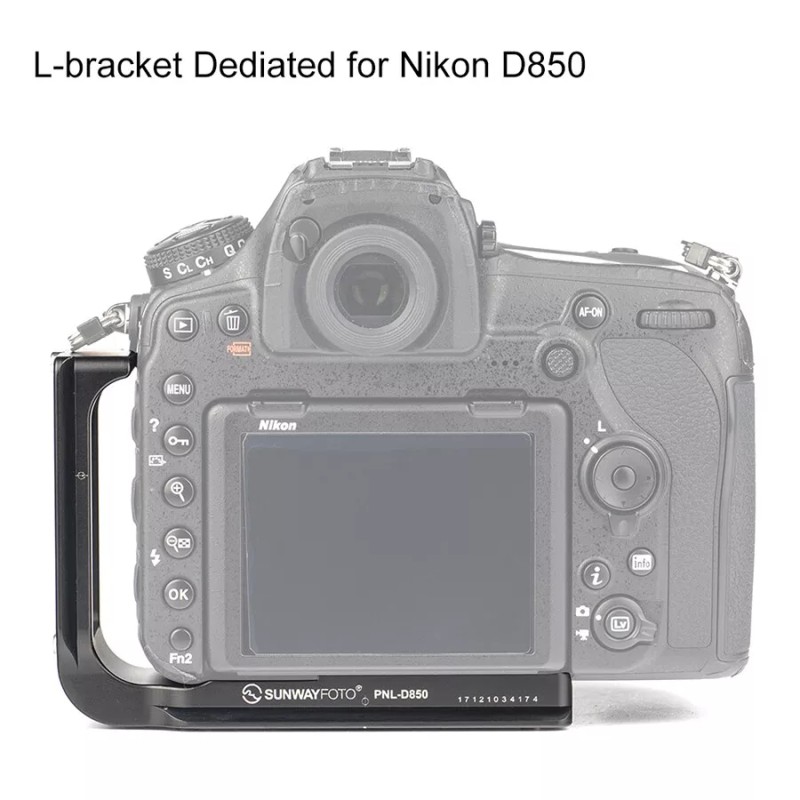 For Arca-Swiss, For Canon, For RRS SUNWAYFOTO PNL-D850 L-Bracket ,
