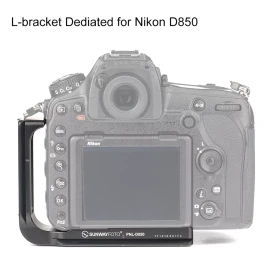 For Arca-Swiss, For Canon, For RRS SUNWAYFOTO PNL-D850 L-Bracket , Nikon D850 DSLR Arca Swiss L Plate for Tripod