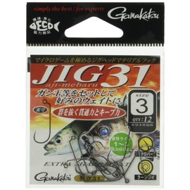 Gamakatsu Jig Hook 31 No. 6 Fishing Hooks