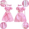 43Pcs Doll Clothes and Accessories Pack Including 10 Mini Dresses