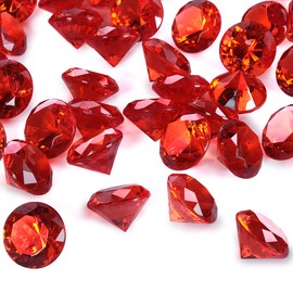 Babenest - Relleno de jarrón de gemas postizas de diamante acrílico, 240 piezas de diamantes de imitación de 3/4 pulgadas, joyas de cristales para dispersos de mesa, bodas, fiestas, eventos, artes y