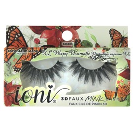 100% Handmade 3D Faux Mink False Eyelashes (Wispy Dramatic)