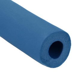 PATIKIL 3.28Ft Long 1-7/8" (48mm) ID Pipe Insulation, 1 Pcs 20mm Thickness Rubber Foam Winter Freeze Protection Tube Fire Retardant for Water, Air Conditioning, Industrial Pipes, Blue