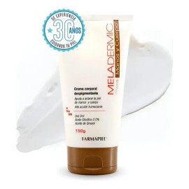 Crema Despigmentante Corporal Farmapiel Meladermic con Ácido Glicólico y Aceite de Girasol de 150g