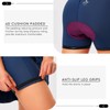 Women Cycling Skirts Shorts Padded Bike Shorts Biking Skorts Riding