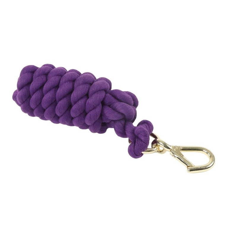 Shires Plain Headcollar Lead Rope Royal Blue