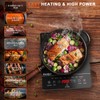 Cooksir Single Burner Electric Cooktop, Portable One Burner Electric Stove,