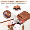 Leathario Cross Body Bag Women, RFID Blocking Phone Bags with
