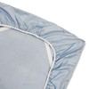 Low Profile Cotton Sateen Fitted Sheet Only (7-10 Inches) Twin
