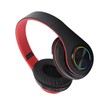 Bluetooth Headset with RGB Light Deep Bass Noise Reduction Comfortable