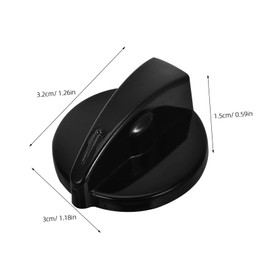 Artibetter 10pcs Plastic Fan Knob Replacement Speed Control Knobs for Floor Fans Universal Fan Rotary Knobs