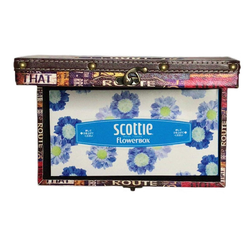 [Fumemo] Tissue Paper Box Cover Case Antique Retro Vintage American