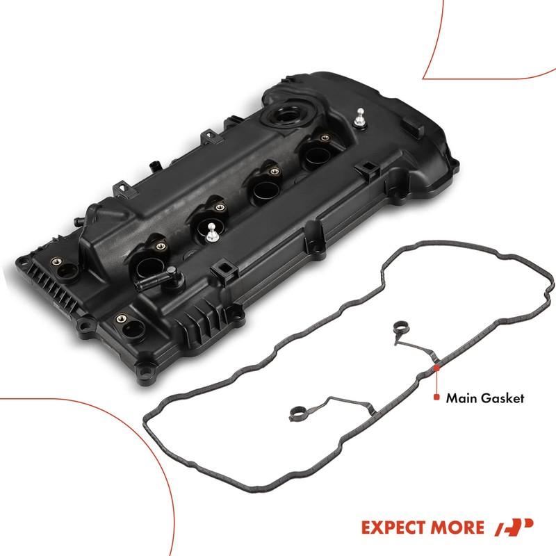 A-Premium Engine Valve Cover, with Gasket, Compatible with Hyundai Elantra