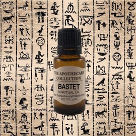 BASTET Egyptian Spiritual Oil (aceite) for Hoodoo, Voodoo, Santeria, Wicca, Rootwork, & Spells