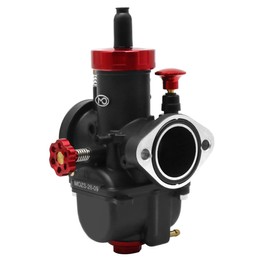 Race Carb PE19 mm Carburettor with Filter Choke Kit Fit 100cc to 125cc Flange Motorcycle Engine for Dirt Pit Bike Mini Bike Motocross (PE19 mm)