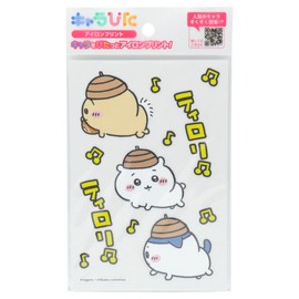 Chara Pitta CK-A-202307-ha5 Iron Print Sheet, Chiikawa, Postcard Size 5 (Size Approx. 5.8 x 3.9 inches (148 x 100 mm))