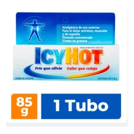 Icy Hot Bálsamo Frio Caliente Para Dolor Artritis, Muscular, Espalda Tubo 85g