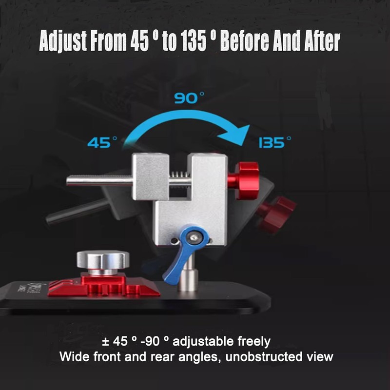 XUNKUANER Multi functional Precision Bench Vise Clamp for Model Building