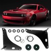 MADAT Hood Pin Kit Fit for Dodge Challenger 2008-2016 Stainless