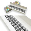 CB 2-Trays Of Clusters Lash Ribbons D-Curl Eyelash Clusters Thin