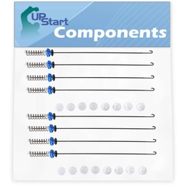 2-Pack W10820048 Washing Machine Suspension Rod Kit Replacement for Maytag MTW6700TQ0 Washer - Compatible with W10189077 Suspension Spring Kit - UpStart Components Brand