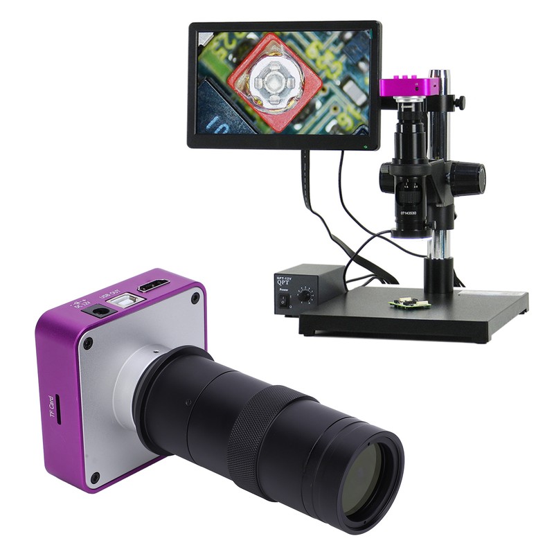 Digital Eyepiece Microscope High Definition Industrial USB Camera AC100-240V FHD