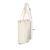 IMFAA Plain Tote Medium(40x36+60) Cm 100% Cotton Canvas Reusable Shoulder/Hand