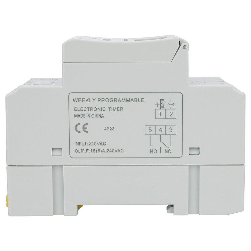 Weasch Timer Switch, THC15A, AC 220-240V 16Amp, Digital LCD Power