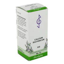 BIOCHEMIE 12 Calcium Sulfuricum D 6 Tablets Pack of 200)