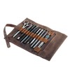 Jahn-Tasche Stylish pencil roll/pencil case size L made of buffalo