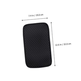 Alasum 2 Pcs Armrest Mat Auto Armrest Cover Auto Console Pad Console Case Cushion Truck Console Cover Vehicle Armrest Cover for Suv Center Console Pad 3d Car Seat Cushion Sandwich Mesh