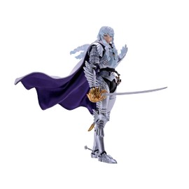 BANDAI SPIRITS S.H. Figuarts Berserk Griffith (Light Hawk), Approx. 6.1 inches (155 mm), ABS & PVC & Fabric, Pre-painted Action Figure